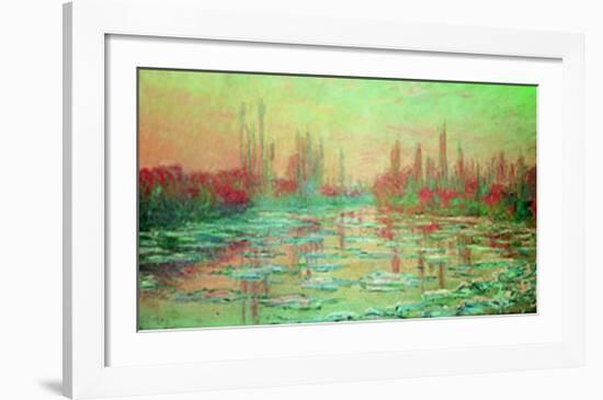 Debacle Sur la Seine-Claude Monet-Framed Art Print