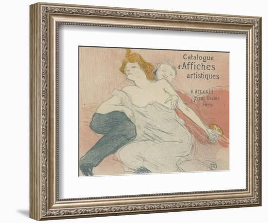 Debauche, 1896-Henri de Toulouse-Lautrec-Framed Giclee Print