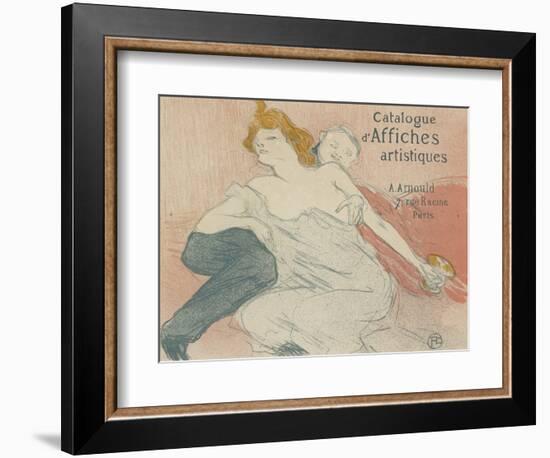 Debauche, 1896-Henri de Toulouse-Lautrec-Framed Giclee Print