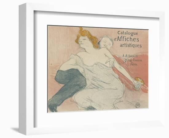 Debauche, 1896-Henri de Toulouse-Lautrec-Framed Giclee Print