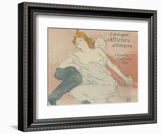 Debauche, 1896-Henri de Toulouse-Lautrec-Framed Giclee Print