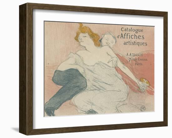 Debauche, 1896-Henri de Toulouse-Lautrec-Framed Giclee Print