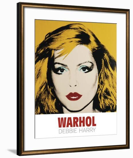 Debbie Harry, 1980-Andy Warhol-Framed Art Print