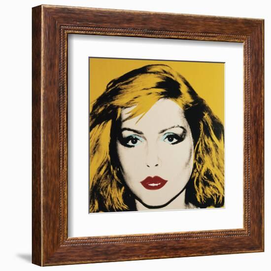 Debbie Harry, 1980-Andy Warhol-Framed Giclee Print