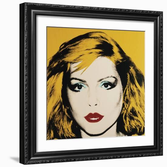 Debbie Harry, 1980-Andy Warhol-Framed Giclee Print