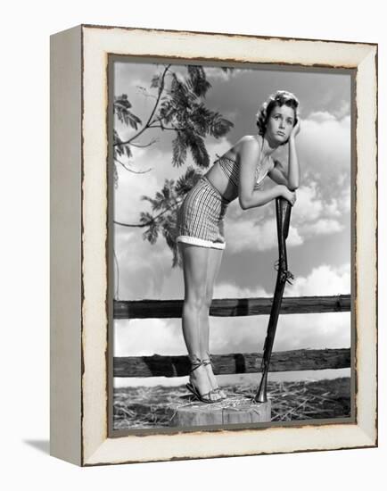 Debbie Reynolds-null-Framed Premier Image Canvas