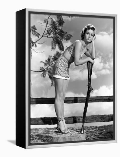 Debbie Reynolds-null-Framed Premier Image Canvas