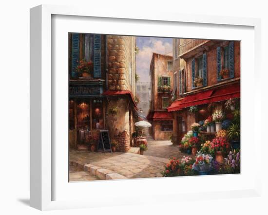 Debbie's View-Han Chang-Framed Art Print