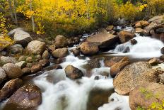 Colorado Rocky Mountain Stream in Fall-deberarr-Photographic Print