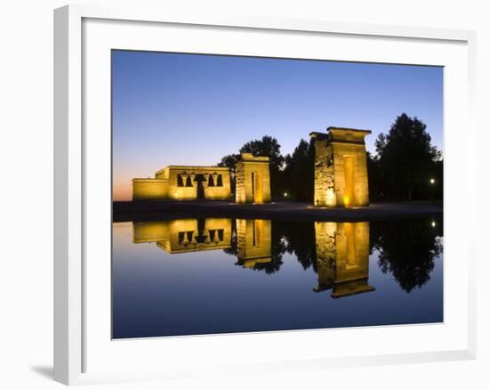 Debod Temple, Madrid, Spain, Europe-Marco Cristofori-Framed Photographic Print