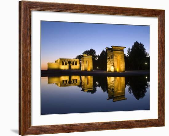 Debod Temple, Madrid, Spain, Europe-Marco Cristofori-Framed Photographic Print