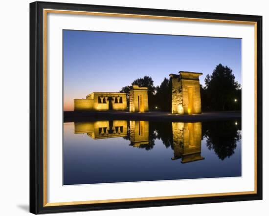 Debod Temple, Madrid, Spain, Europe-Marco Cristofori-Framed Photographic Print