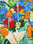 Cornish Gladioli, 2006-Deborah Barton-Giclee Print