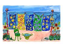Beach Laundry-Deborah Cavenaugh-Art Print