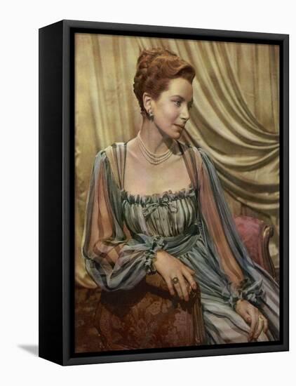 Deborah Kerr (Deborah Kerr-Trimmer) English Film Actress-null-Framed Premier Image Canvas