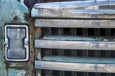 USA, Palouse, Washington State. Close-up of the front of an antique truck in the Palouse.-Deborah Winchester-Framed Photographic Print