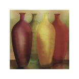 Four Vases-Debra Jones-Giclee Print