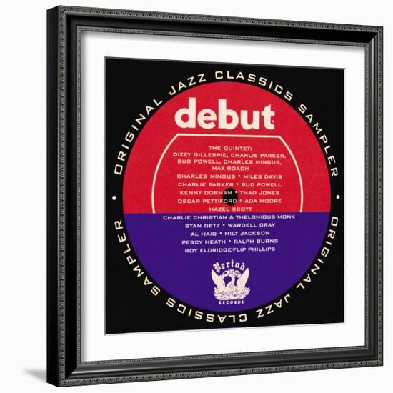 Debut Period Sampler-null-Framed Art Print