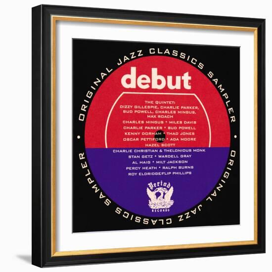 Debut Period Sampler-null-Framed Art Print