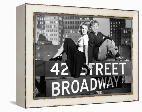 Debuts a Broadway Babes on Broadway, 1941-null-Framed Stretched Canvas