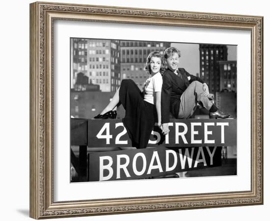 Debuts a Broadway Babes on Broadway, 1941-null-Framed Photo