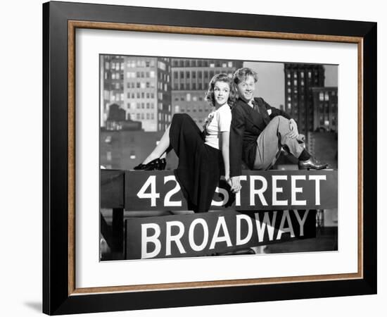 Debuts a Broadway Babes on Broadway, 1941-null-Framed Photo