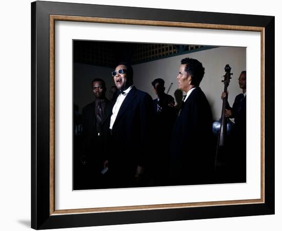 December 1946: a Unidentified Calypso Band in the West Indies-Eliot Elisofon-Framed Photographic Print