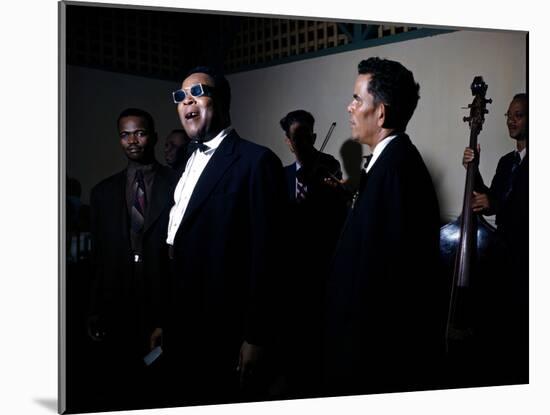 December 1946: a Unidentified Calypso Band in the West Indies-Eliot Elisofon-Mounted Photographic Print