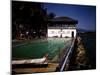 December 1946: Guests Swimming in the Pool at Myrtle Bank Hotel in Kingston, Jamaica-Eliot Elisofon-Mounted Photographic Print