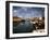 December 1946: Harbor Police in a Row Boat in Bridgetown Harbor, Barbados-Eliot Elisofon-Framed Photographic Print