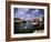 December 1946: Harbor Police in the Rowboat in Bridgetown Harbor, Barbados-Eliot Elisofon-Framed Photographic Print