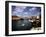 December 1946: Harbor Police in the Rowboat in Bridgetown Harbor, Barbados-Eliot Elisofon-Framed Photographic Print