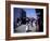 December 1946: Passersby at Market Street in Montego Bay, Jamaica-Eliot Elisofon-Framed Photographic Print