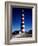 December 1946: Red and White Lighthouse in Barbados-Eliot Elisofon-Framed Photographic Print