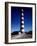 December 1946: Red and White Lighthouse in Barbados-Eliot Elisofon-Framed Photographic Print