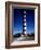 December 1946: Red and White Lighthouse in Barbados-Eliot Elisofon-Framed Photographic Print