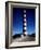 December 1946: Red and White Lighthouse in Barbados-Eliot Elisofon-Framed Photographic Print