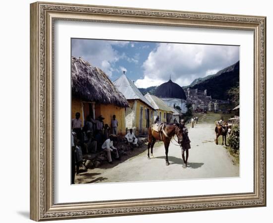 December 1946: San Souci Palace in the Town of Milot, Haiti-Eliot Elisofon-Framed Photographic Print