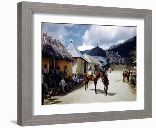 December 1946: San Souci Palace in the Town of Milot, Haiti-Eliot Elisofon-Framed Photographic Print