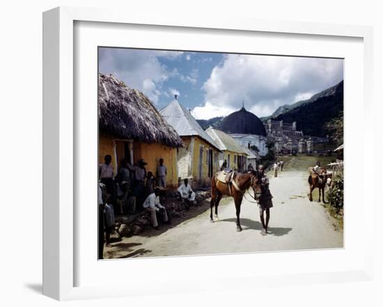 December 1946: San Souci Palace in the Town of Milot, Haiti-Eliot Elisofon-Framed Photographic Print