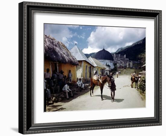 December 1946: San Souci Palace in the Town of Milot, Haiti-Eliot Elisofon-Framed Photographic Print