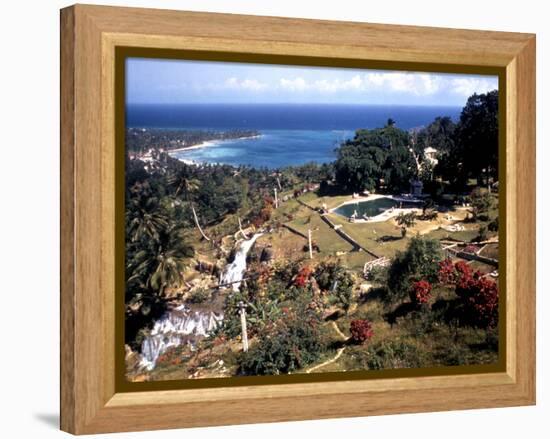 December 1946: Shaw Park in Ocho Rios Bay, Jamaica-Eliot Elisofon-Framed Premier Image Canvas