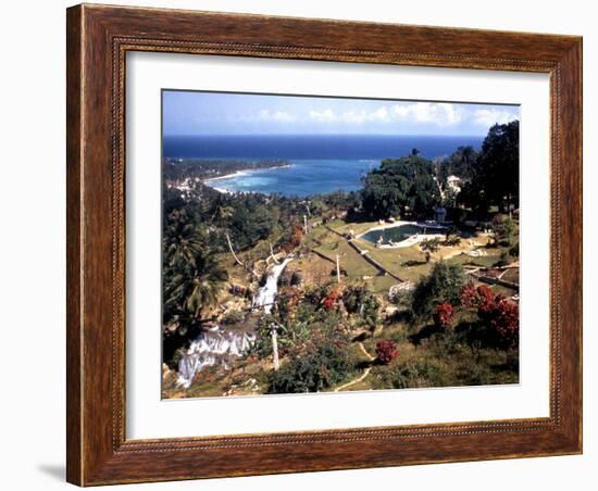 December 1946: Shaw Park in Ocho Rios Bay, Jamaica-Eliot Elisofon-Framed Photographic Print