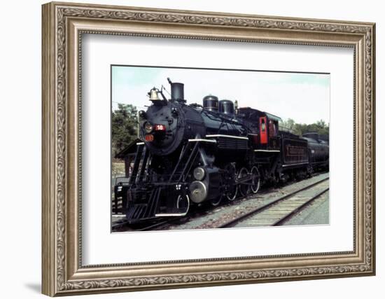 December 1946: Train Passing by on a Railroad in the West Indies-Eliot Elisofon-Framed Photographic Print