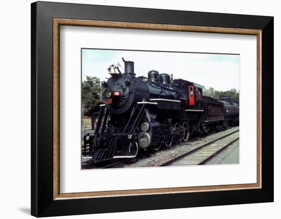 December 1946: Train Passing by on a Railroad in the West Indies-Eliot Elisofon-Framed Photographic Print