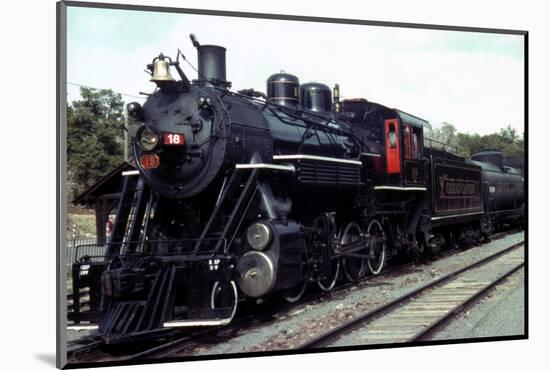 December 1946: Train Passing by on a Railroad in the West Indies-Eliot Elisofon-Mounted Photographic Print