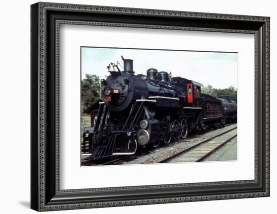 December 1946: Train Passing by on a Railroad in the West Indies-Eliot Elisofon-Framed Photographic Print