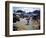 December 1946: Vendors at an Open Air Market at Petionville, Haiti-Eliot Elisofon-Framed Photographic Print