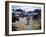 December 1946: Vendors at an Open Air Market at Petionville, Haiti-Eliot Elisofon-Framed Photographic Print