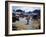 December 1946: Vendors at an Open Air Market at Petionville, Haiti-Eliot Elisofon-Framed Photographic Print